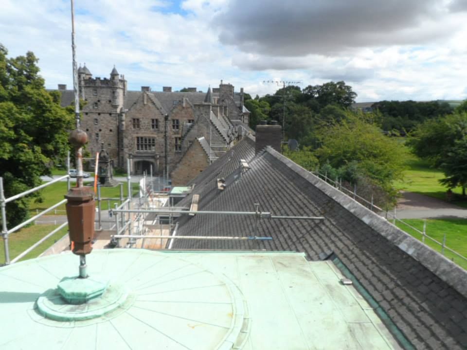 Slate & Tiling Work by Bolton Roofing Contractors Ltd in Edinburgh