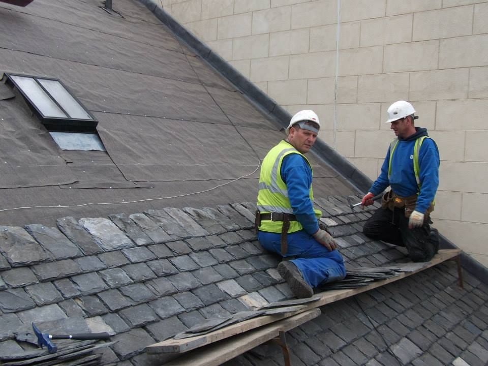 Slate & Tiling Work by Bolton Roofing Contractors Ltd in Edinburgh