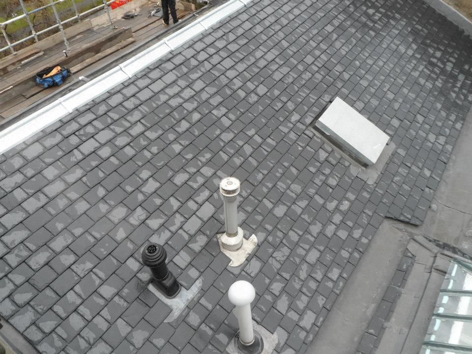 Slate & Tiling Work by Bolton Roofing Contractors Ltd in Edinburgh