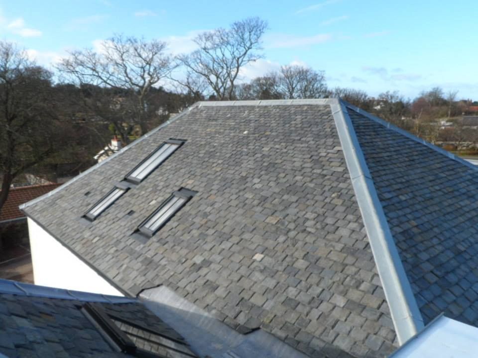 Slate & Tiling Work by Bolton Roofing Contractors Ltd in Edinburgh